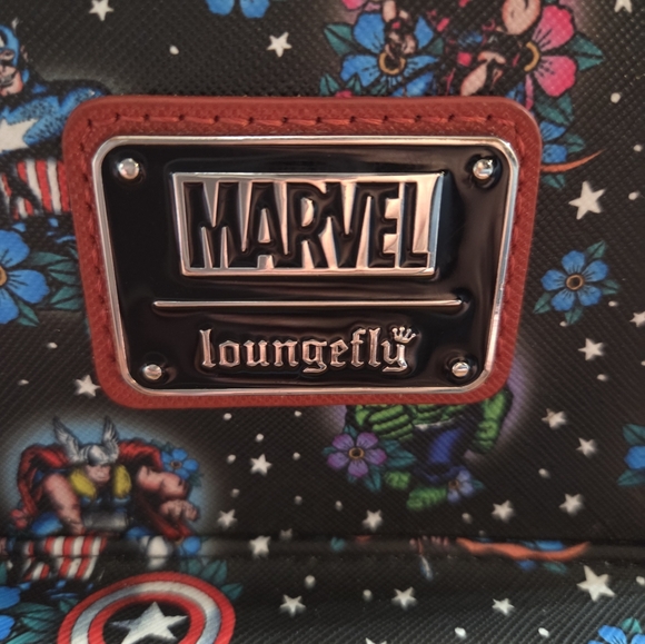 Loungefly Marvel Tattoo Avengers Backpack NWOT